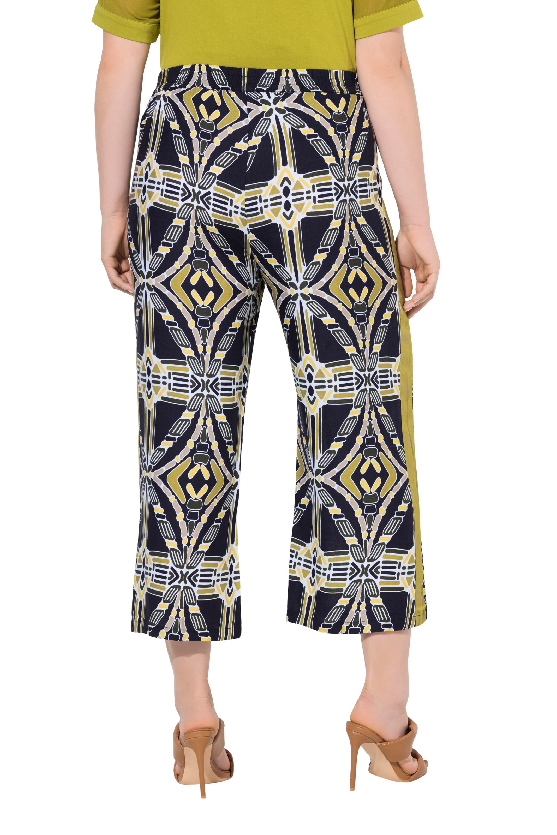 Ulla Popken Wide leg Trousers in Black