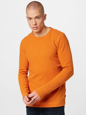 BOSS Sweater 'Tempest' in Orange: front