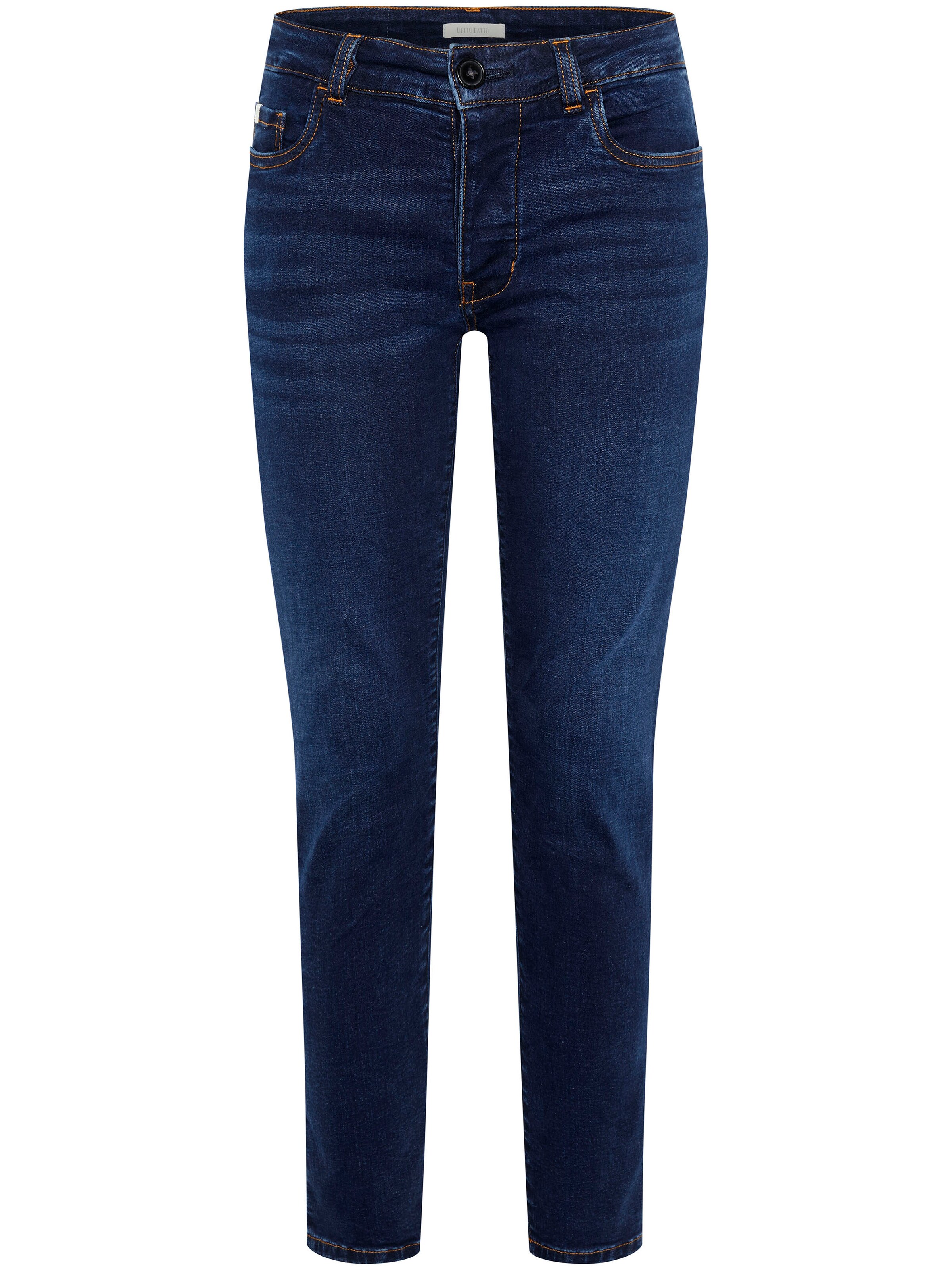 Detto Fatto Slimfit Jeans in Blau: Vorderseite