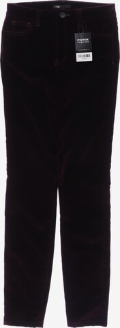 Maje Pants in XXS in Red: front