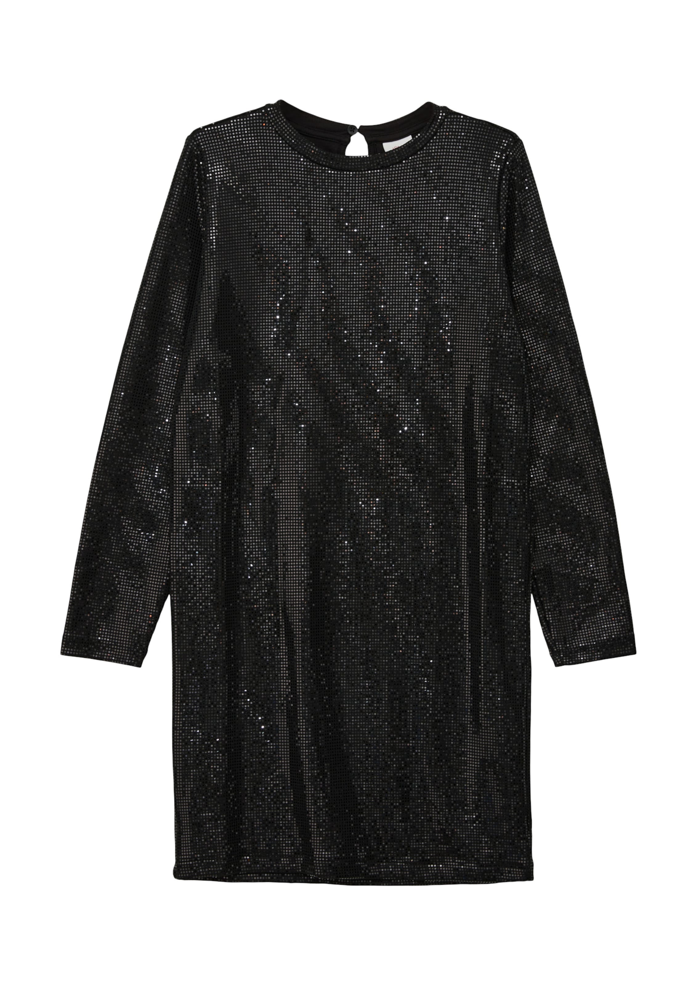 s.Oliver Kleid in Schwarz: Vorderseite