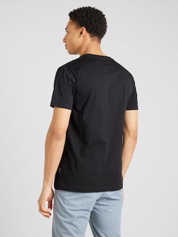 Cleptomanicx Shirt 'Gull Watcher' in Black