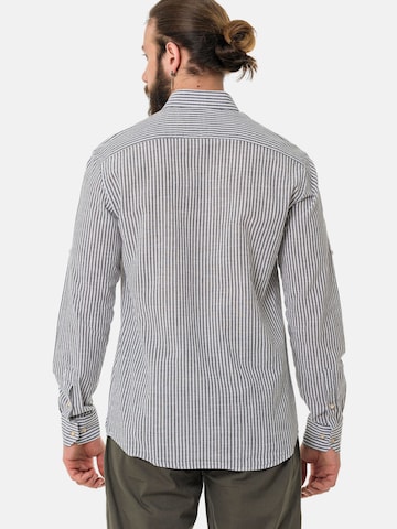 Coupe slim Chemise 'CH194' CIPO & BAXX en noir