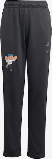 ADIDAS SPORTSWEAR Sporthose 'Minecraft' in 164/Regular in sand / blau / grau / schwarz, Produktansicht