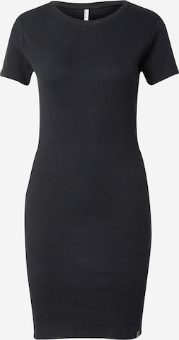 Sublevel Dress in Black: front