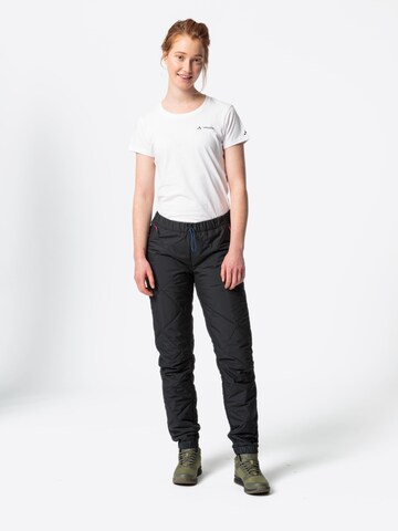 VAUDE Regular Outdoor trousers 'W Cyclist IN P' in Black
