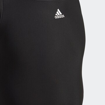 ADIDAS PERFORMANCE - Soutien redutor Moda de banho desportiva '3-Stripes' em preto