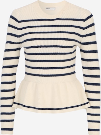 Only Petite Sweater 'IBI' in Ivory / Navy, Item view