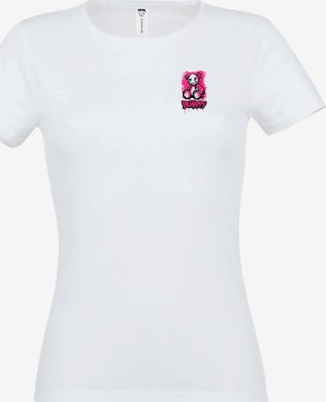 RMK Shirt 'Bear' in White: front