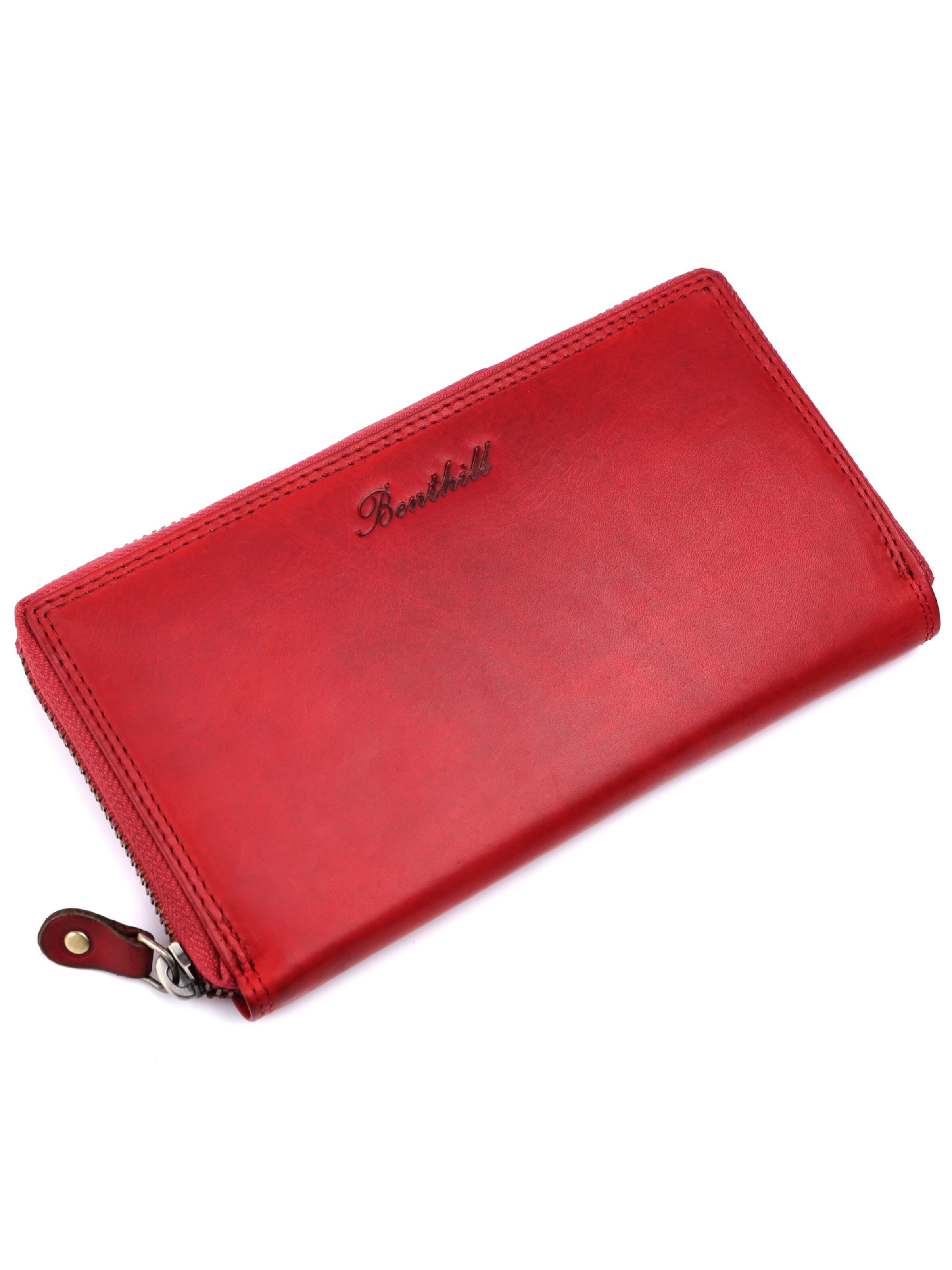 Benthill Wallet in Red: front