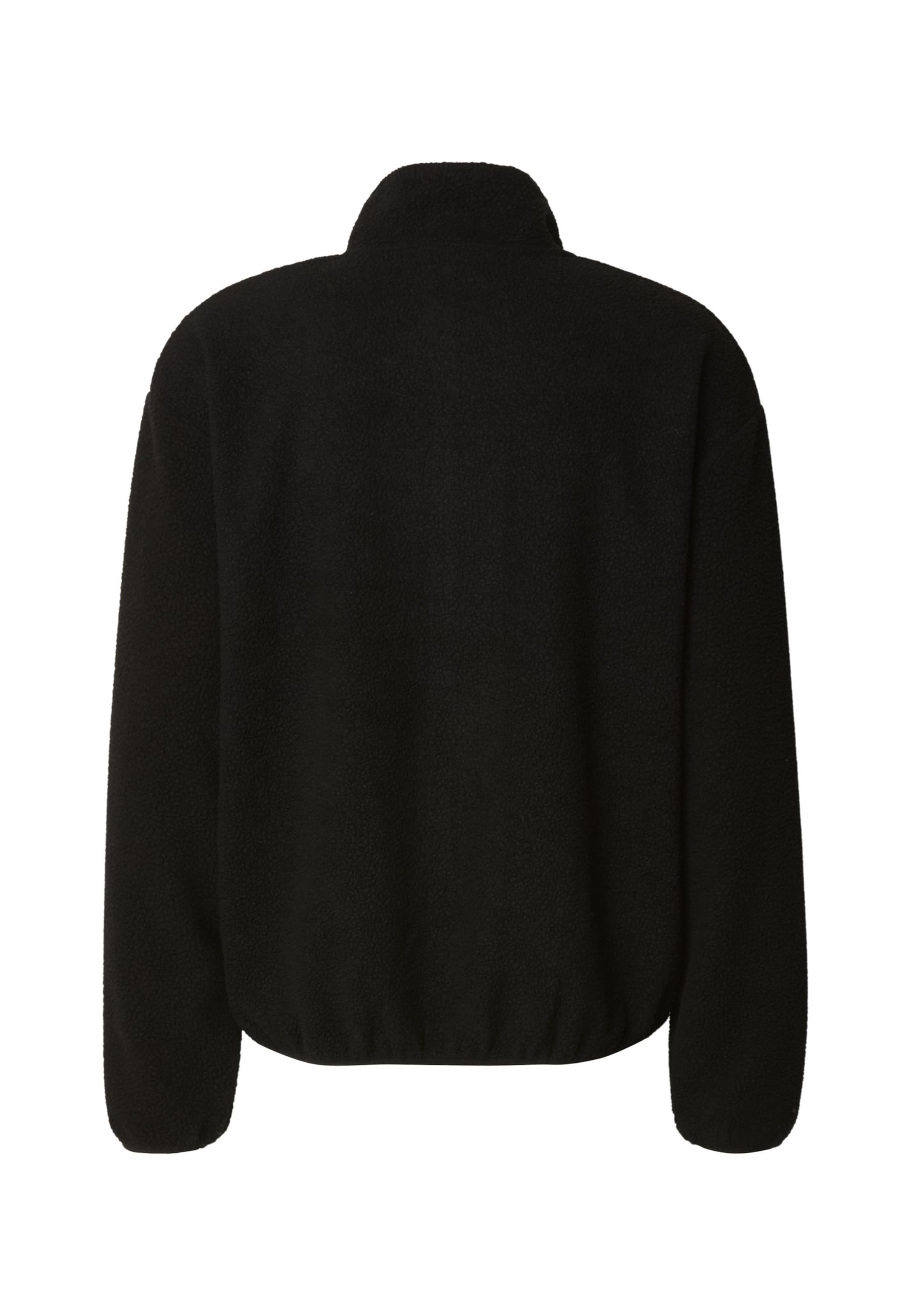 DEF Fleece jas in Zwart