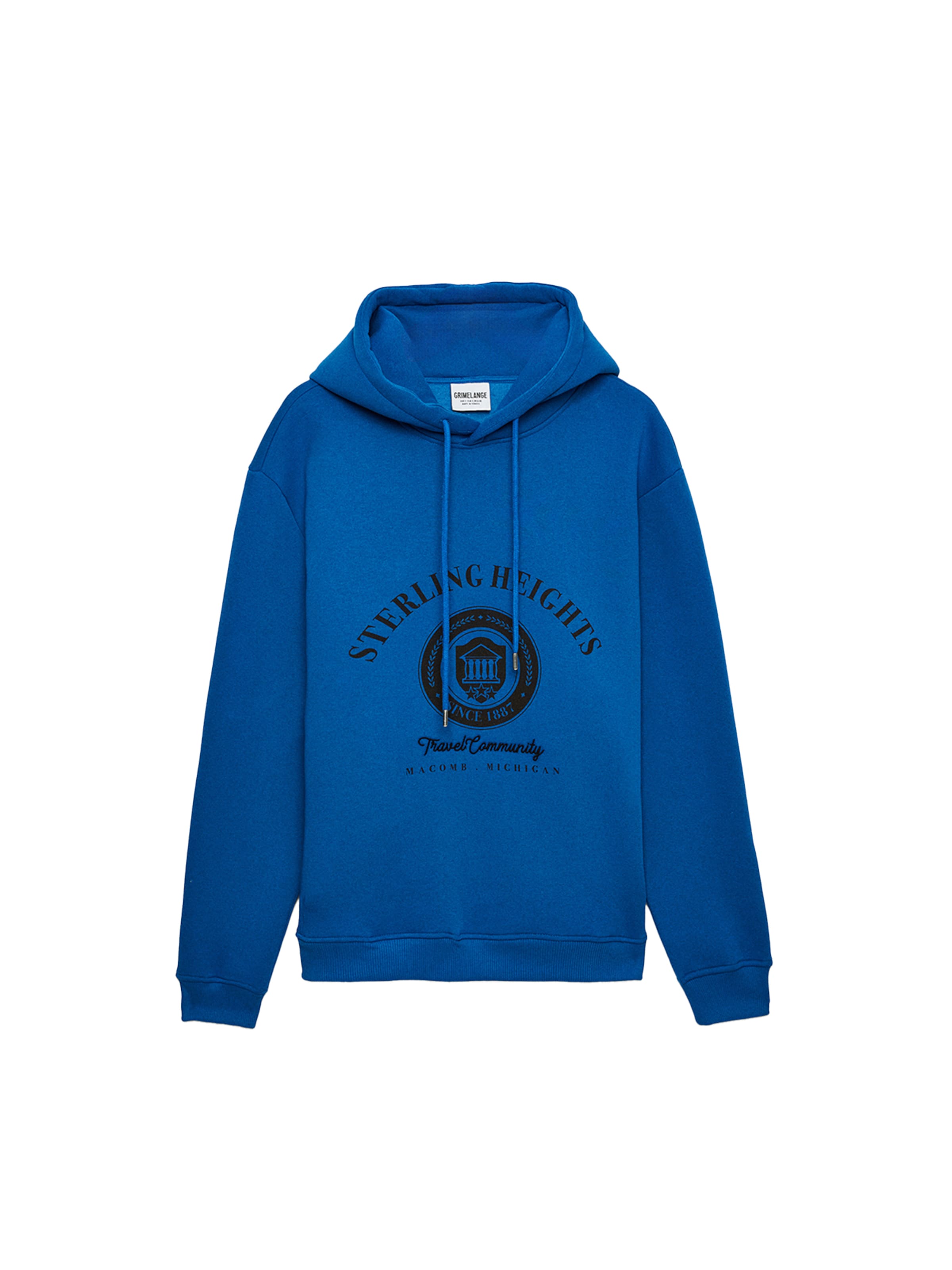 Grimelange Mikina - Modrá: predná strana
