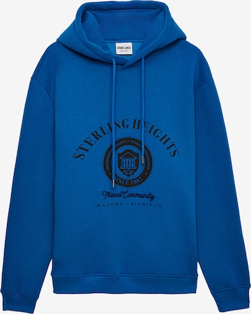 Sweat-shirt Grimelange en bleu : devant
