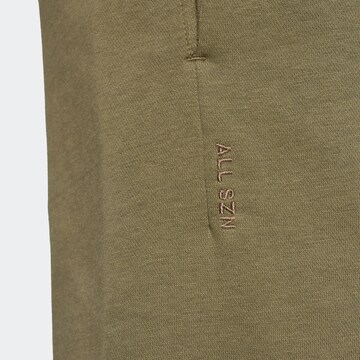 ADIDAS SPORTSWEAR Обычный Спортивные штаны 'ALL SZN' в Зеленый