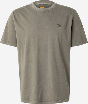 TIMBERLAND Футболка 'Garment' в Зеленый: спереди