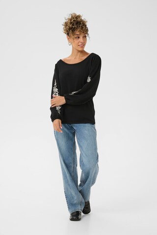 Cream Pullover 'Villea' i sort