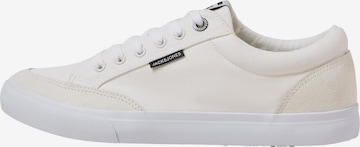 JACK & JONES - Zapatillas deportivas bajas 'GRANT' en blanco: frente