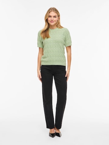 VILA Gebreide bodywarmer 'VILowen' in Groen