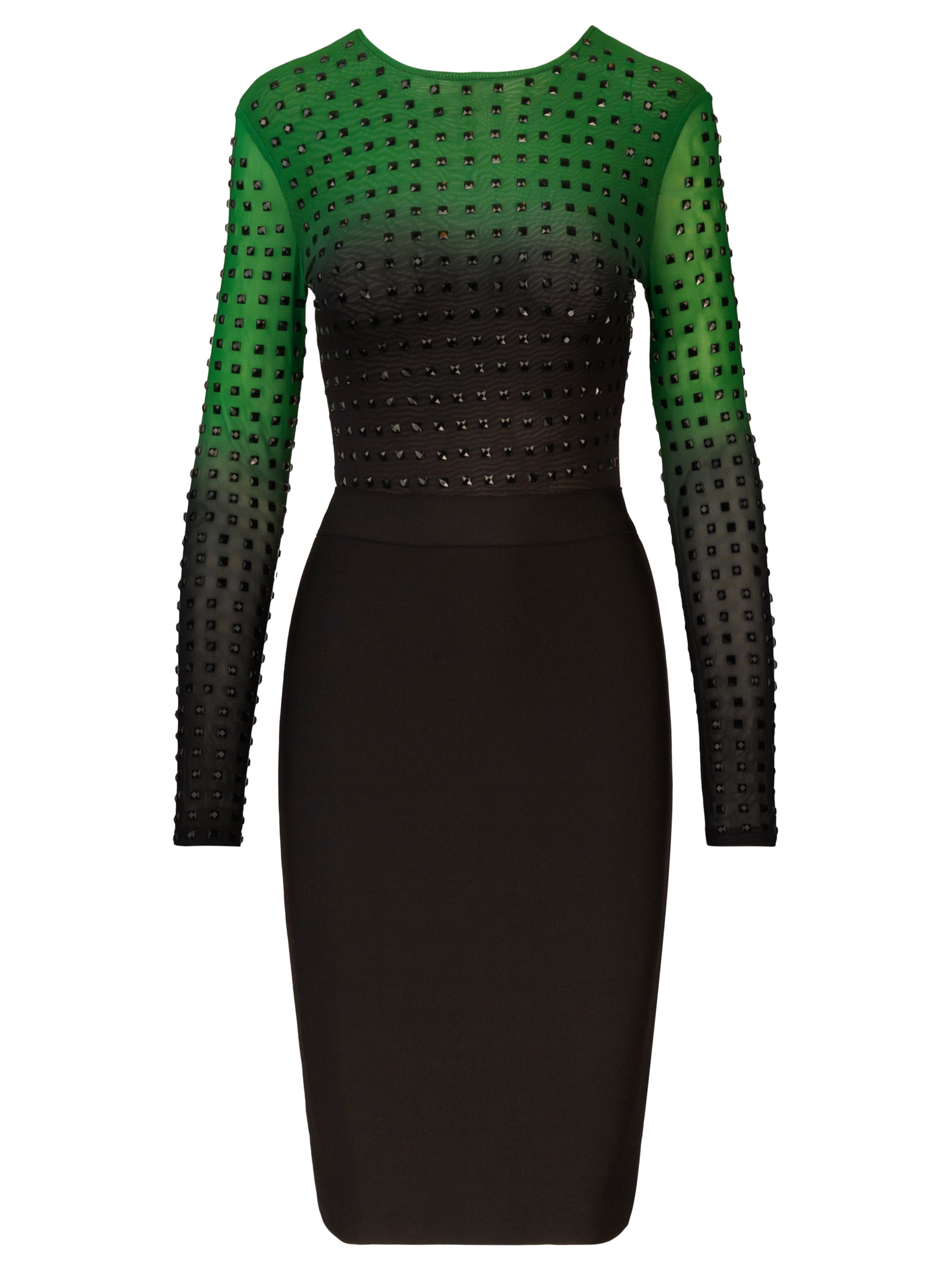 Kraimod Sheath Dress in Green: front