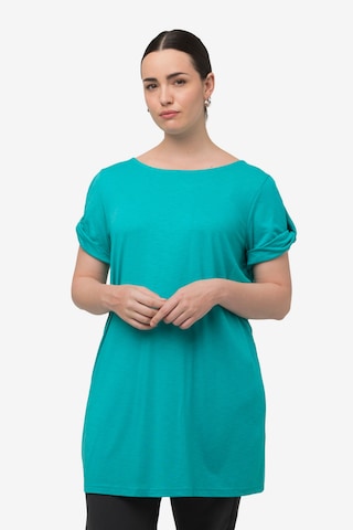 Ulla Popken Shirt in Blauw: voorkant