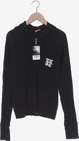 MUSTANG Sweatshirt & Zip-Up Hoodie in M in Black: front