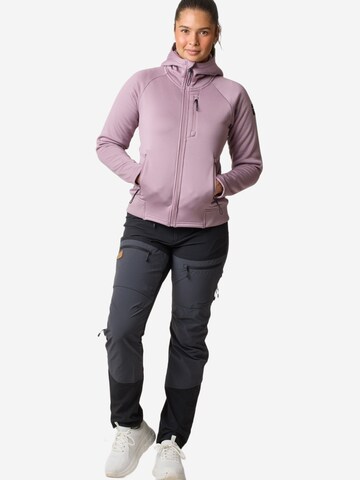 Veste en polaire fonctionnelle 'Lofoten' SWEDEMOUNT en violet