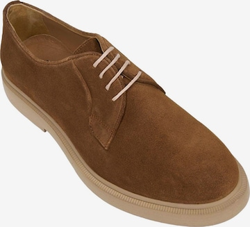 Desa - Zapatillas 'Lässige Spitze' en marrón: frente