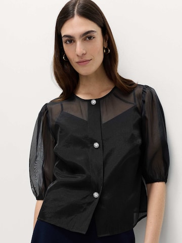 Camicia da donna di Marks & Spencer in nero: frontale