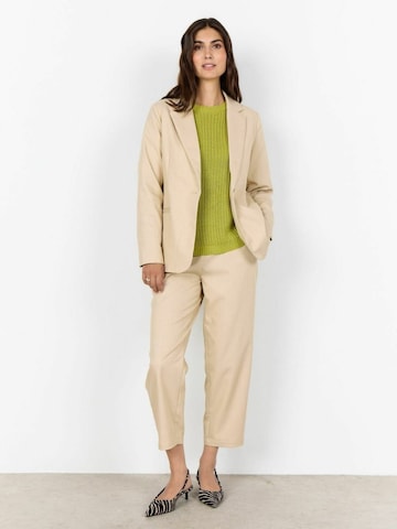 Blazer ' SC-CARONNE ' Soyaconcept en beige : devant