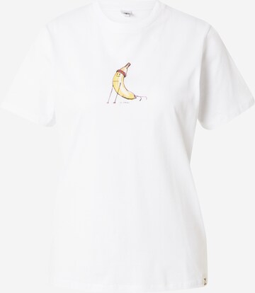 Iriedaily Shirt 'Yoganana' in White: front