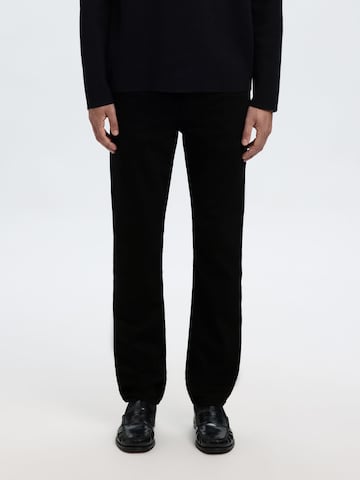 SELECTED Regular Jeans in Black: front