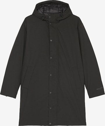 Parka mi-saison Marc O'Polo en noir : devant