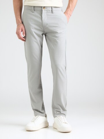 GABBA Обычный Брюки-чинос 'Paul' в Серый: спереди