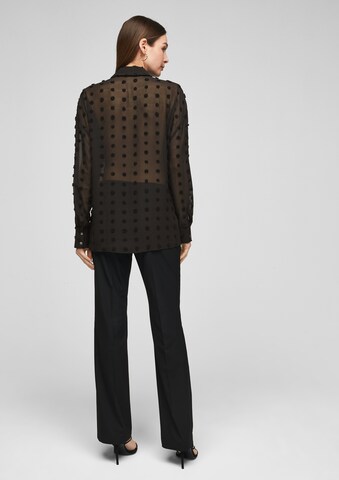 s.Oliver BLACK LABEL Blouse in Zwart