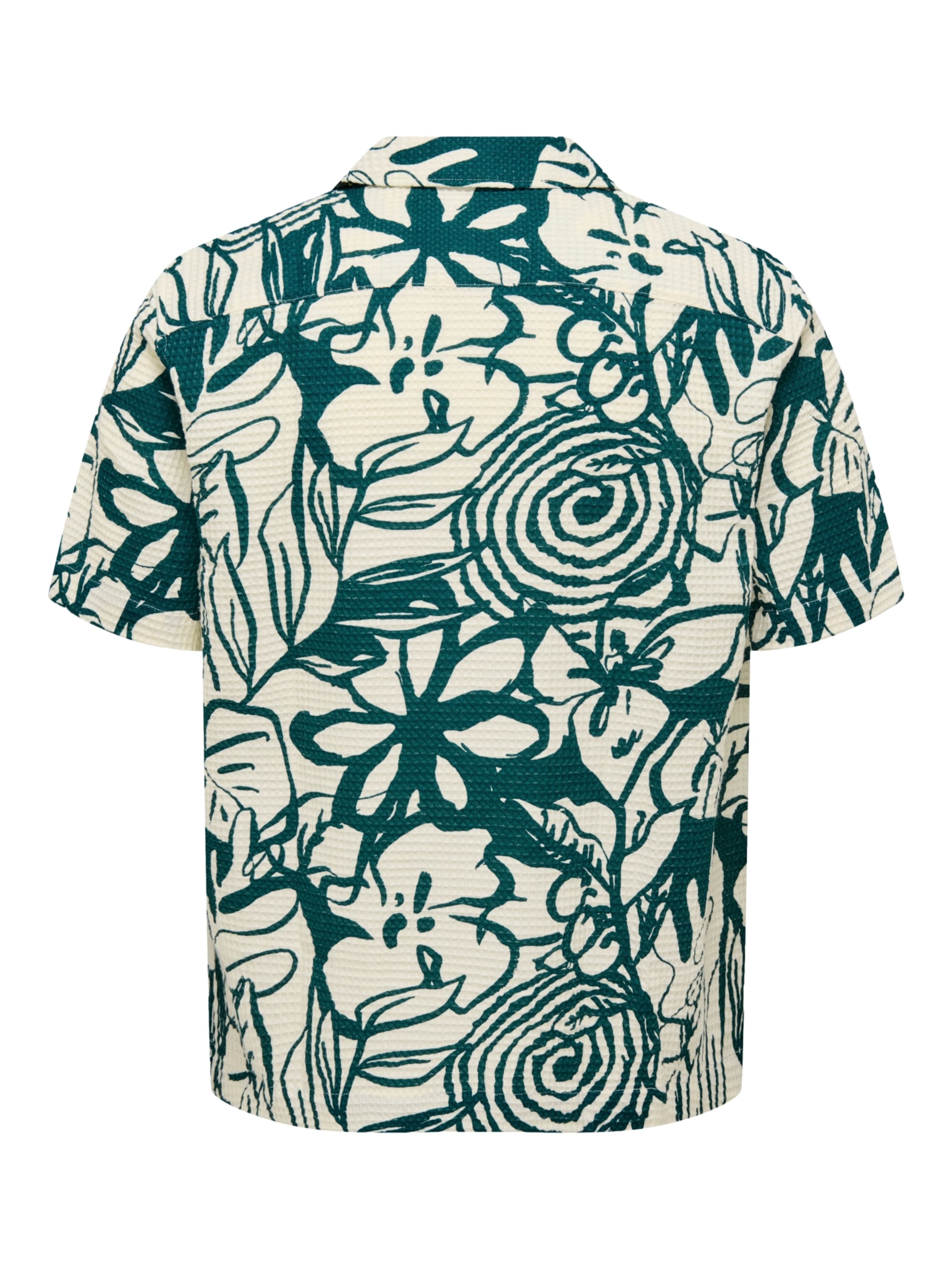 Regular fit Camicia 'Savier' di Only & Sons in beige