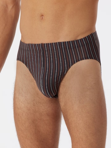 Slip 'Essentials' SCHIESSER en marron : devant