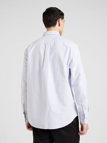 TOMMY HILFIGER Regular fit Button Up Shirt 'Heritage' in Blue