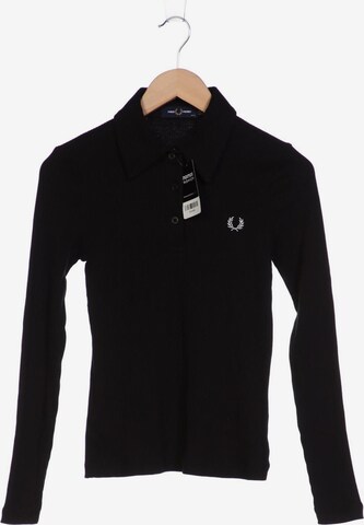 Fred Perry Poloshirt XS in Schwarz: predná strana