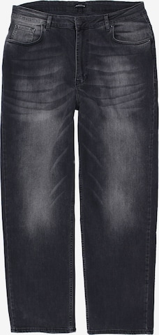 Lavecchia Wide Leg Jeans 'LV-501' in Schwarz: Vorderseite