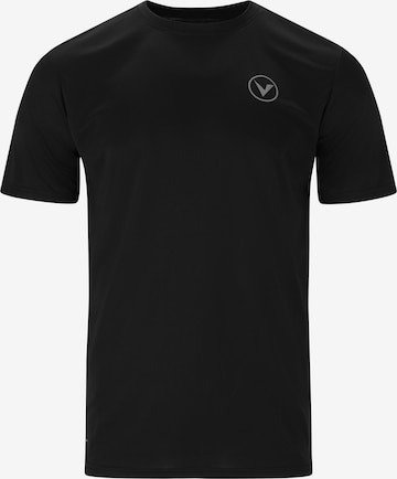 Virtus Functioneel shirt 'Keso' in Zwart: voorkant