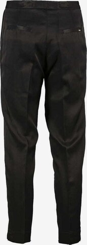 GAUDÌ Regular Bundfaltenhose in Schwarz