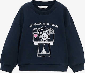 MANGO KIDS Collegepaita 'FOTO' värissä sininen: etupuoli