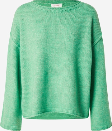 Pull-over s.Oliver en vert : devant