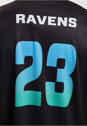 European League of Football T-Shirt 'Munich Ravens Fan' in Schwarz