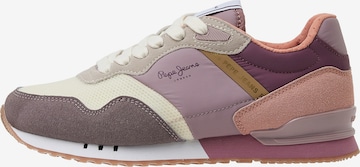 Pepe Jeans Sneakers 'London' in Purple: front