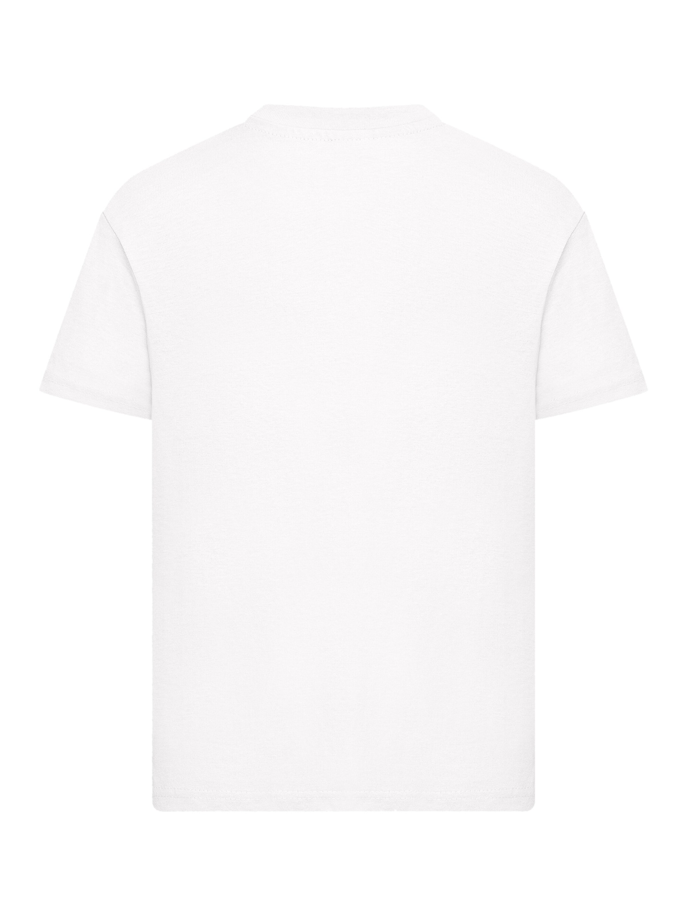 F4NT4STIC Shirt 'Heartbeat Soccer' in White