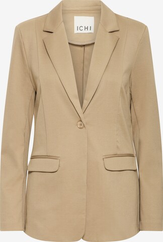 ICHI Blazer ' ICHKate' in Beige: front