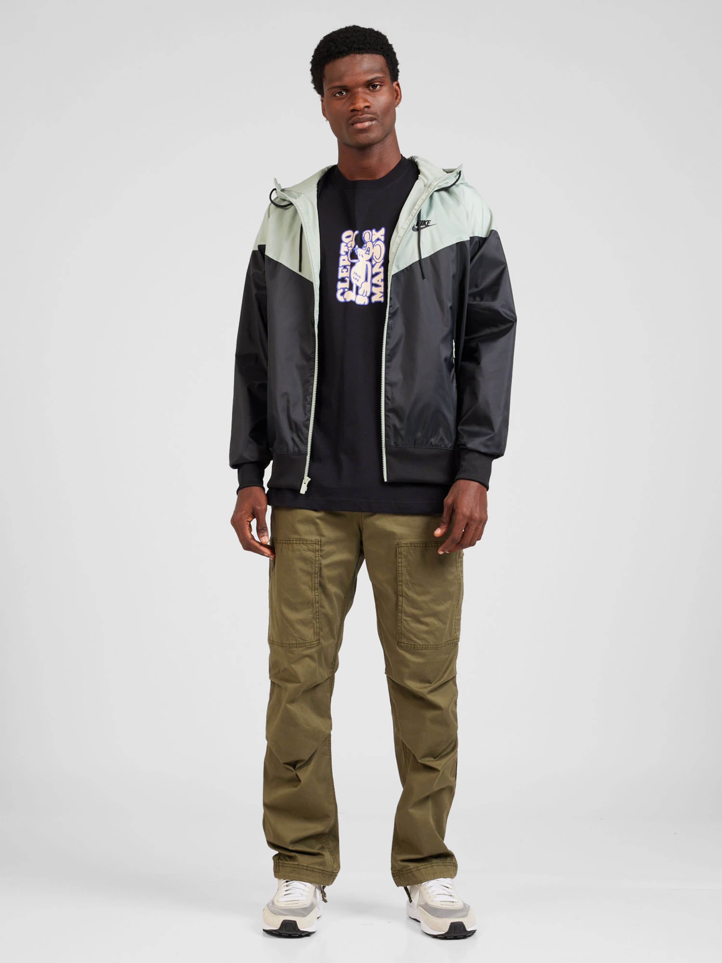 Loosefit Pantalon cargo FLEX HOLLISTER en Olive ABOUT YOU