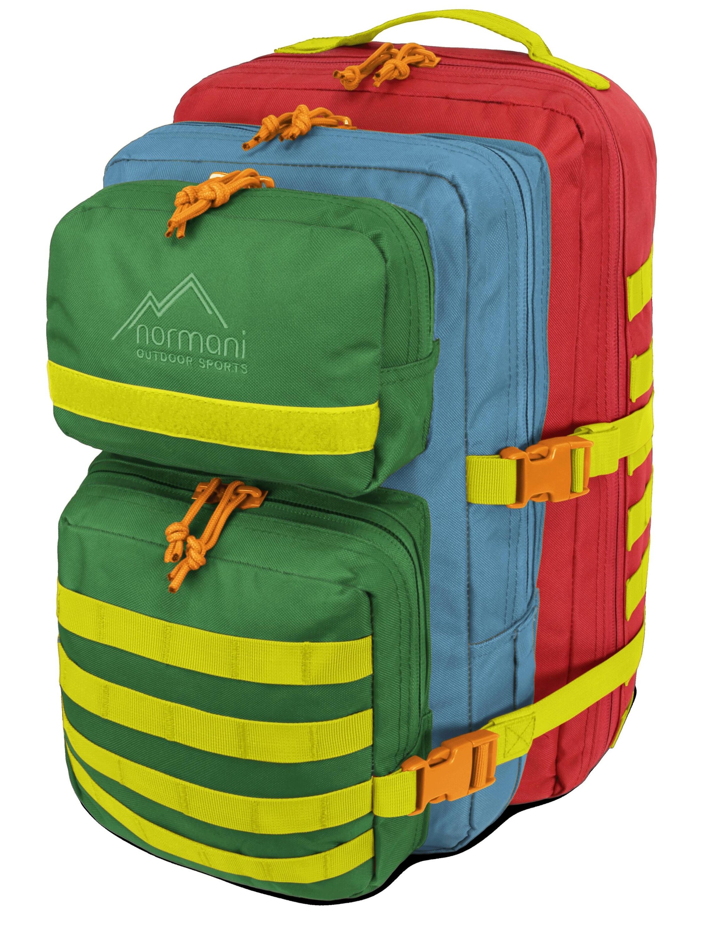 normani Rugzak ' Bedrock ' in Gemengde kleuren: voorkant