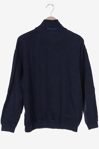 YVES SAINT LAURENT Sweatshirt & Zip-Up Hoodie in L in Blue